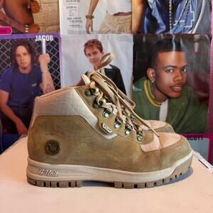 Vintage Y2K G Reebok G UNIT Hi Top Leather Suede Lace Up Boots Size 6.5